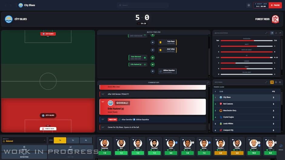 Pro Soccer Manager 27 - Captura 1