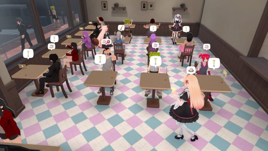 Maid Cafe Simulator - Captura 10