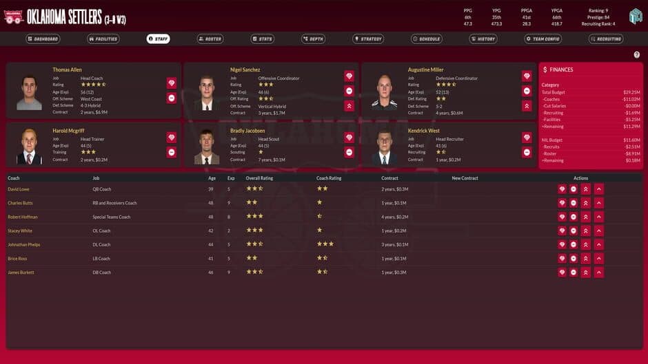 Draft Day Sports: College Football 27 - Captura 6