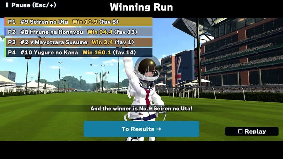 Derby Heroines: Run, Bet, Win! - Captura 3