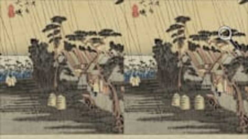 Spot the Difference Ukiyo-e: Fifty-Three Stations of the Toukaidou - Captura 2