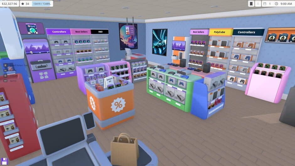 GameZone: Game Store Simulator - Captura 2