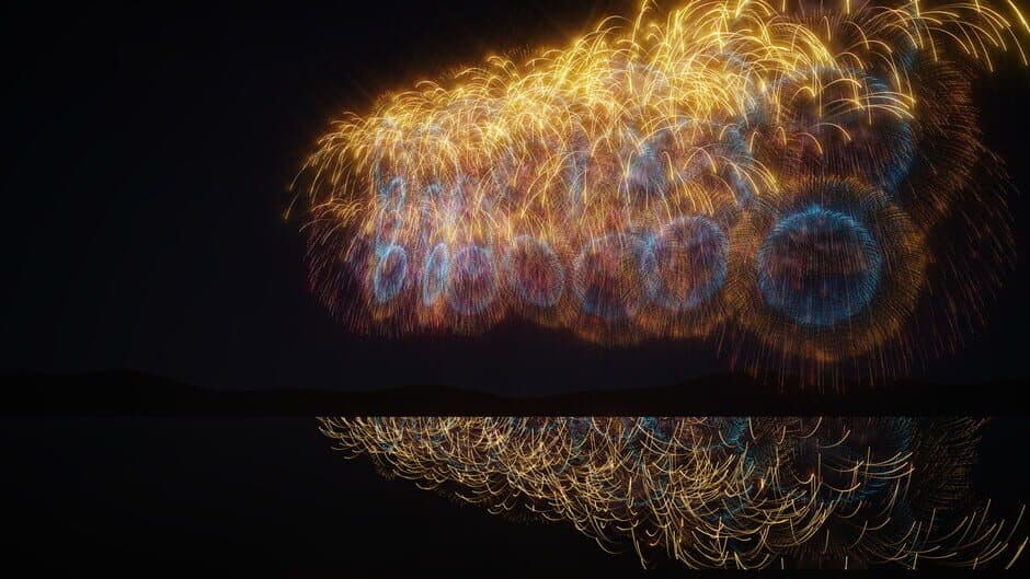 Burst Noir: Fireworks Simulator - Captura 3