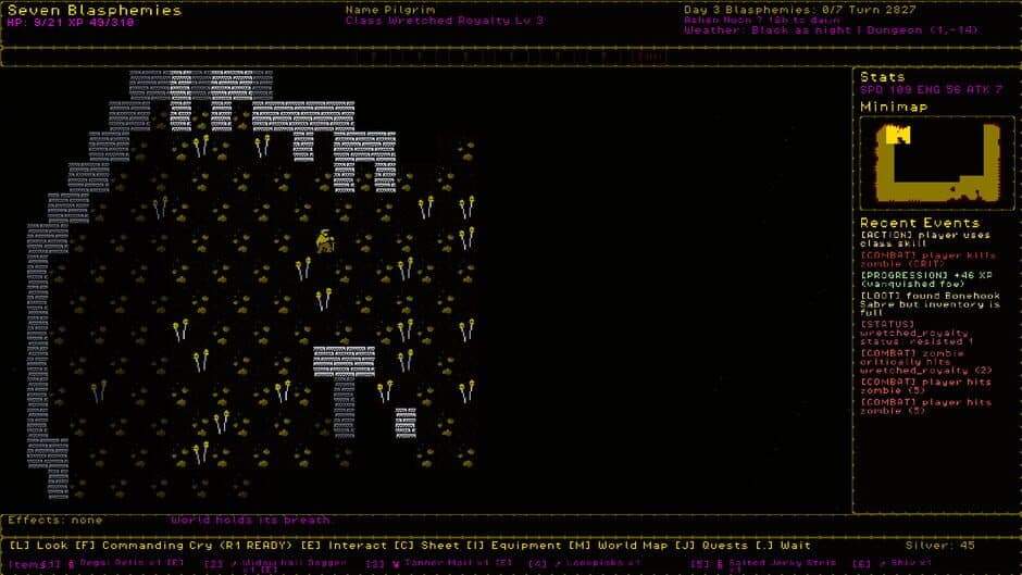 Seven Blasphemies - Captura 2