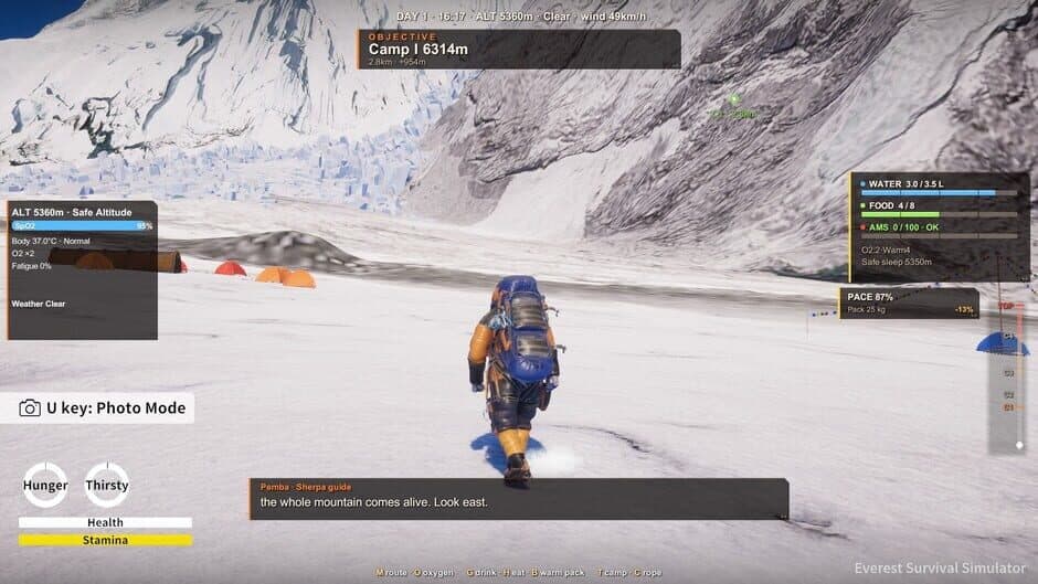 Everest: Survival Simulator - Captura 4