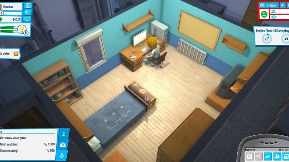 Youtubers Life: OMG Edition - Captura 1