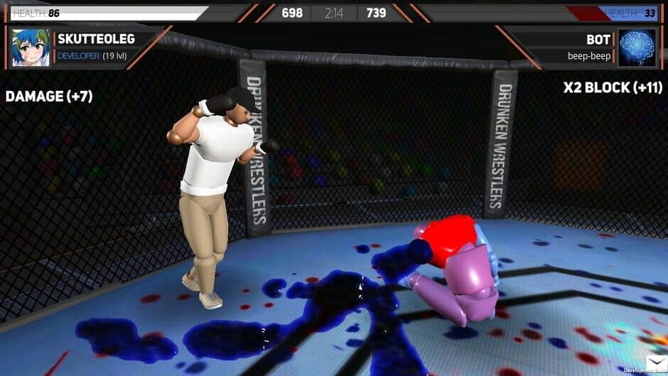 Drunken Wrestlers 2 - Captura 2