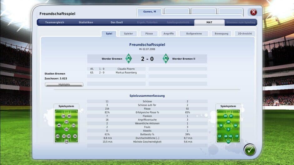 FIFA Manager 09 - Captura 2