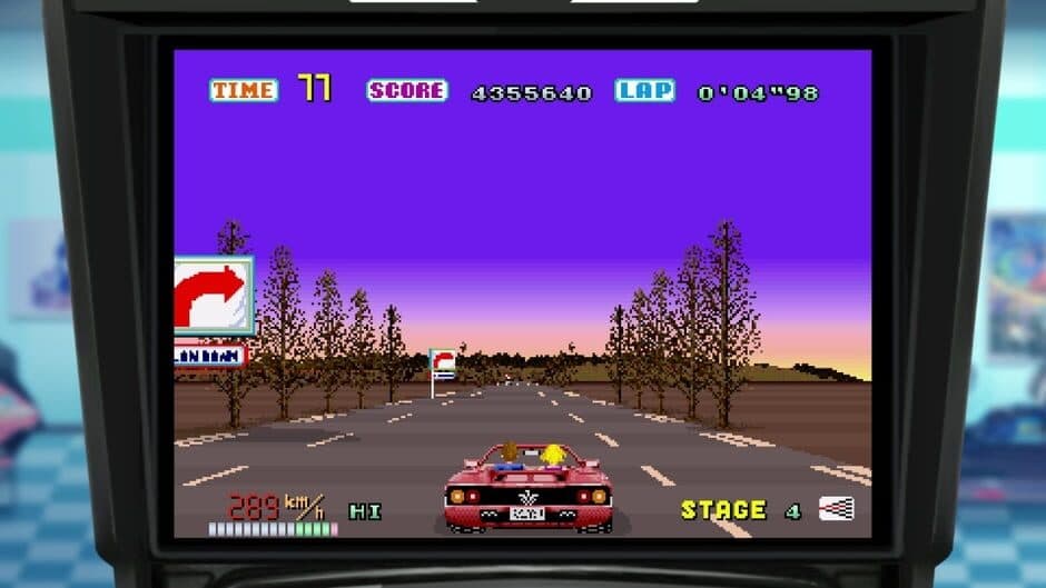 Sega Ages Out Run - Captura 6