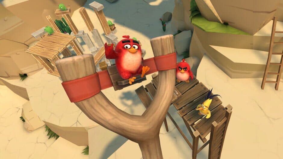 Angry Birds VR: Isle of Pigs - Captura 1