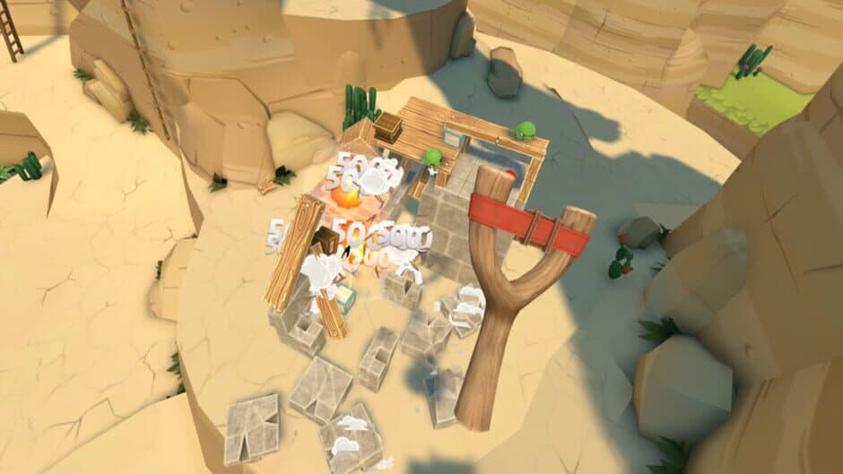 Angry Birds VR: Isle of Pigs - Captura 6