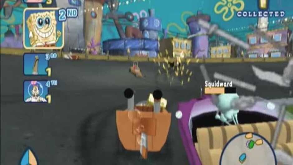 SpongeBob's Boating Bash - Captura 1