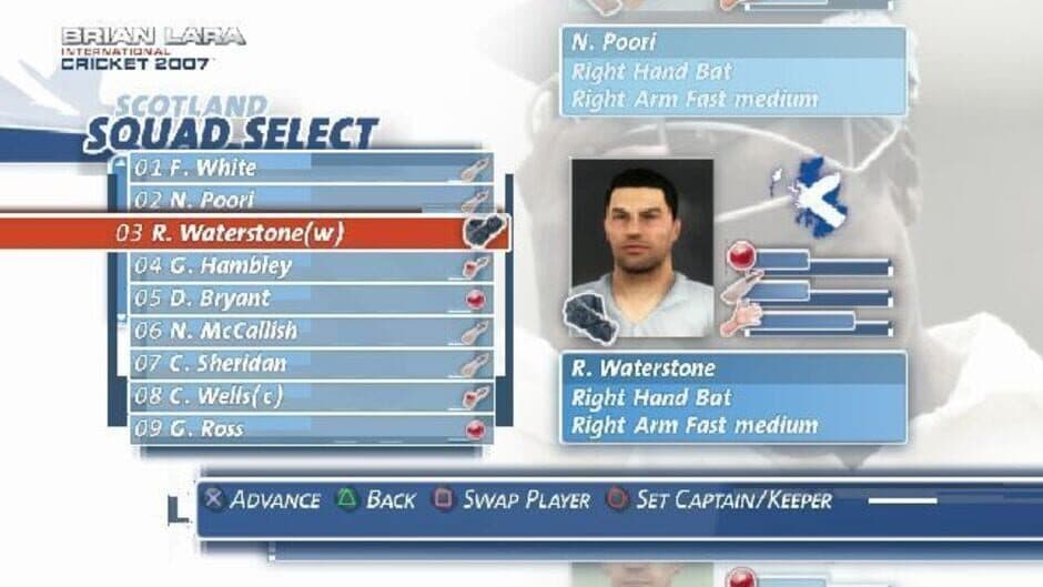 Brian Lara International Cricket 2007 - Captura 2