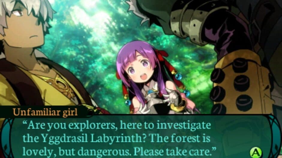 Etrian Odyssey 2 Untold: The Fafnir Knight - Captura 2