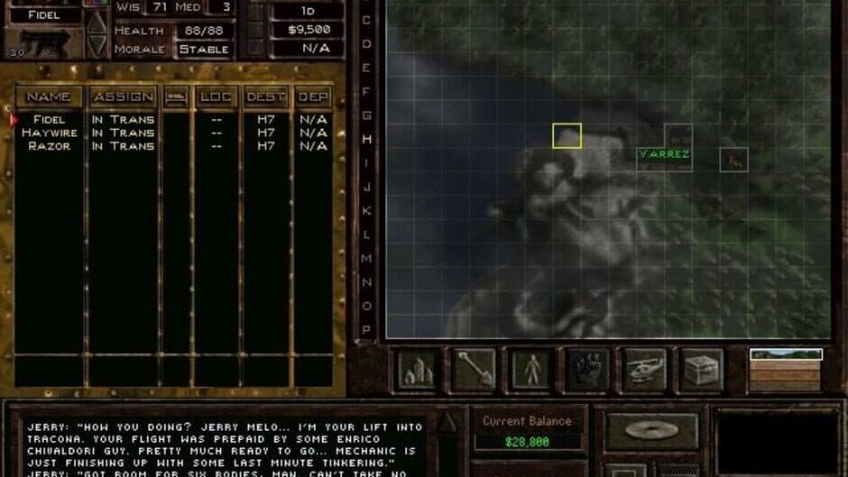 Jagged Alliance 2: Unfinished Business - Captura 1