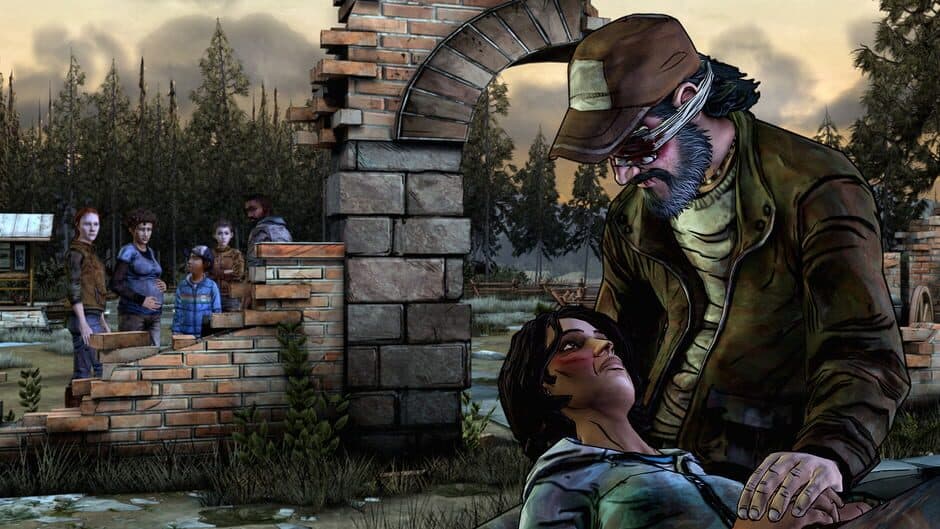 The Walking Dead: Season Two - Episode 4: Amid the Ruins - Captura 9