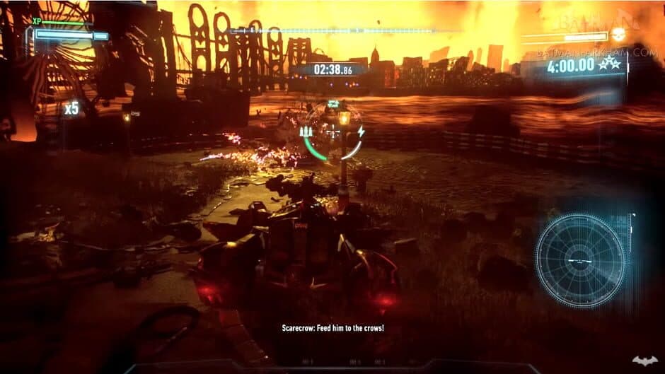 Batman: Arkham Knight - PlayStation Exclusive Scarecrow Nightmare Missions - Captura 6