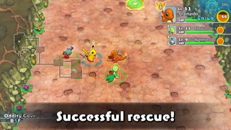 Pokémon Mystery Dungeon: Rescue Team DX - Captura 1
