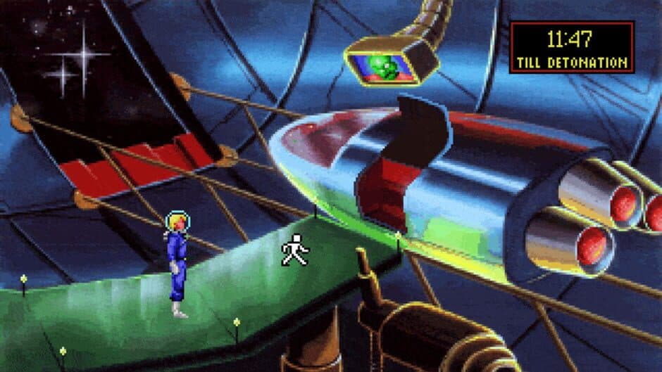 Space Quest I: Roger Wilco in the Sarien Encounter - Captura 3