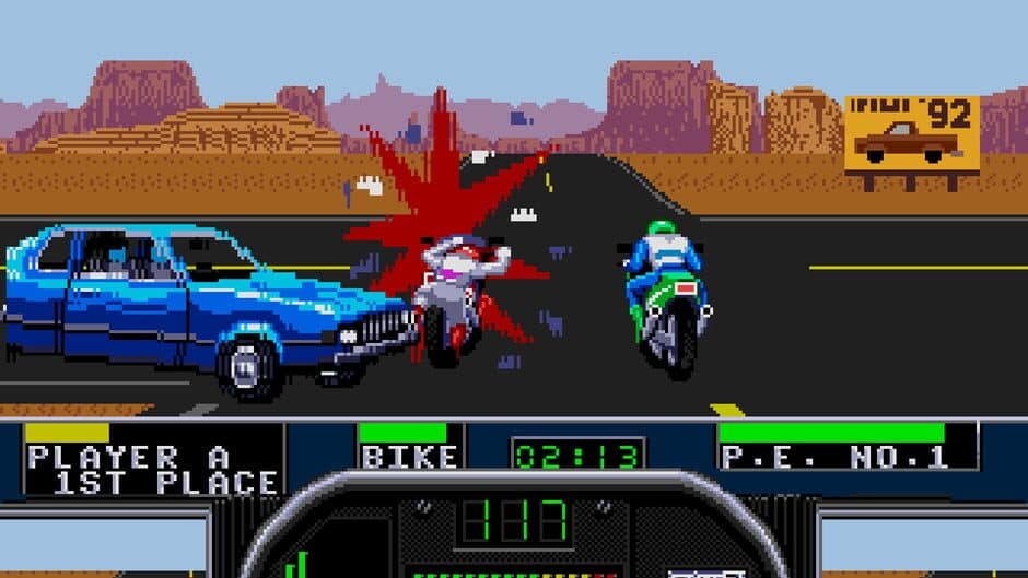 Road Rash II - Captura 1