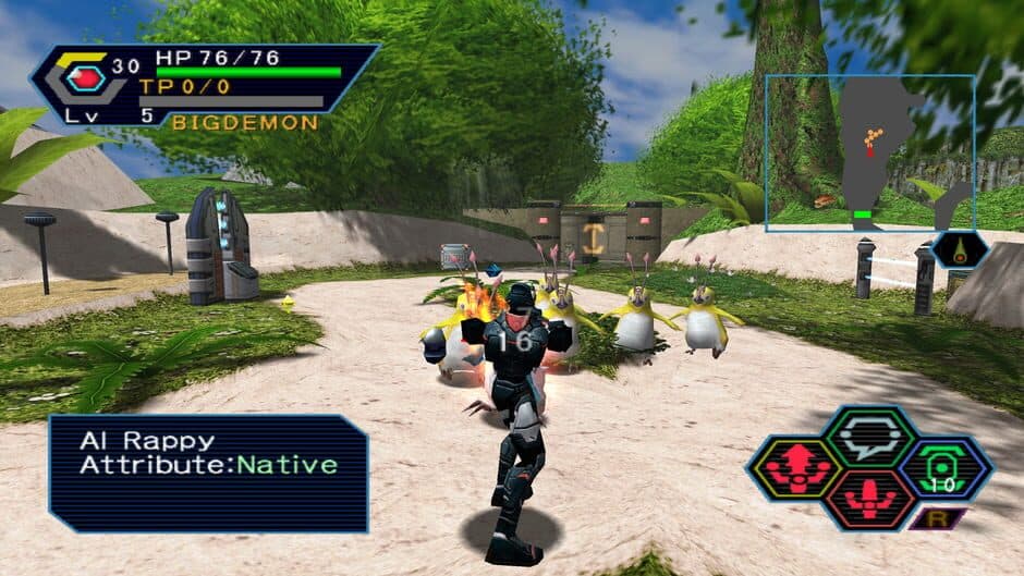 Phantasy Star Online Ver. 2 - Captura 1