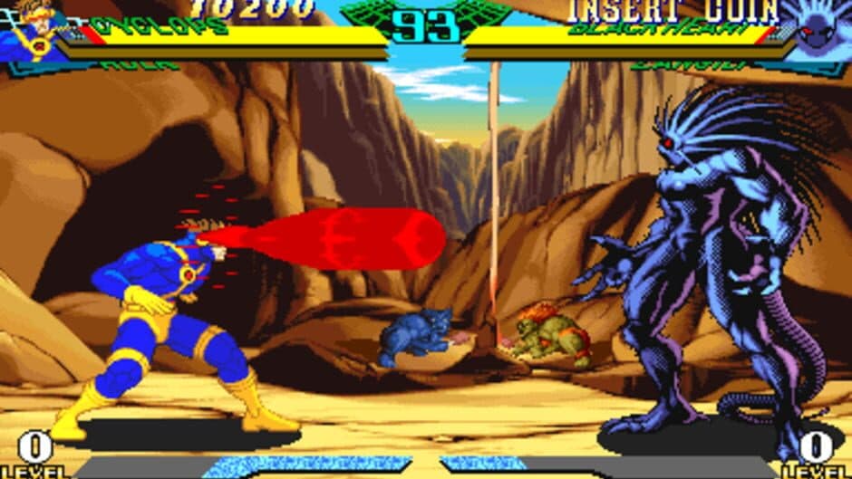 Marvel Super Heroes vs. Street Fighter - Captura 1