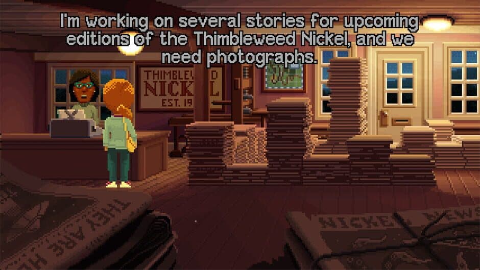 Delores: A Thimbleweed Park Mini-Adventure - Captura 1