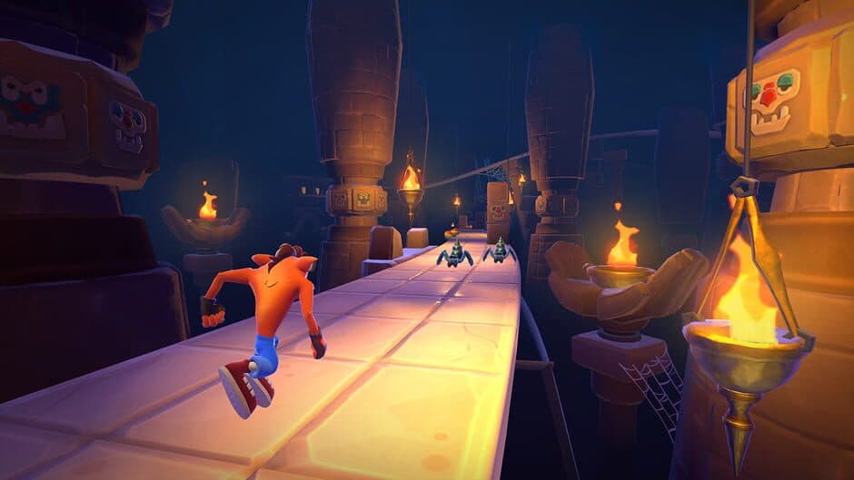 Crash Bandicoot: On the Run! - Captura 0