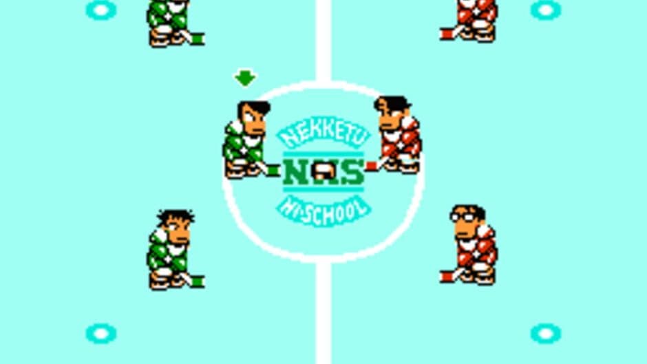 Go-Go! Nekketsu Hockey Club Slip-and-Slide Madness - Captura 2