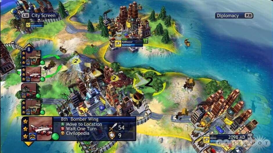 Sid Meier's Civilization Revolution - Captura 2