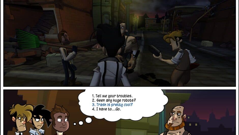 Penny Arcade Adventures: On the Rain-Slick Precipice of Darkness - Episode One - Captura 7
