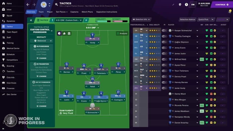 Football Manager 2021 - Captura 1