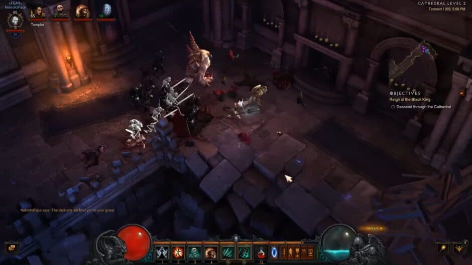 Diablo III: Rise of the Necromancer - Captura 4