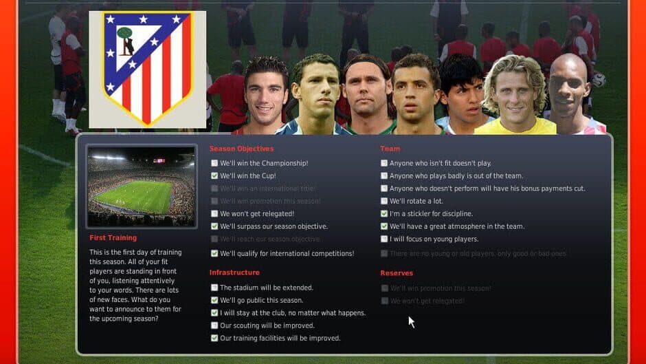 FIFA Manager 08 - Captura 1