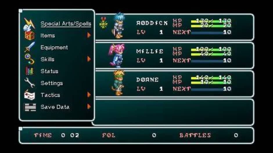 Star Ocean: First Departure - Captura 3