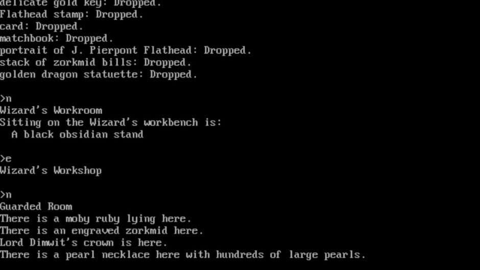 Zork II: The Wizard of Frobozz - Captura 0
