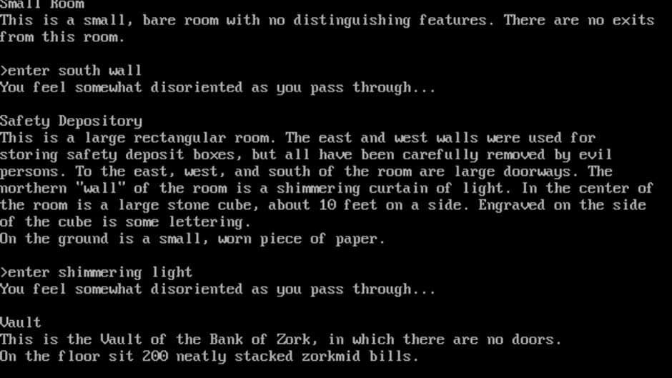 Zork II: The Wizard of Frobozz - Captura 2