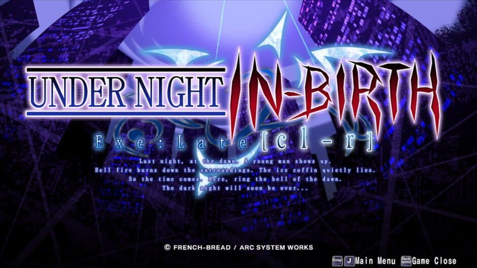Under Night In-Birth Exe:Late[cl-r] - Captura 4