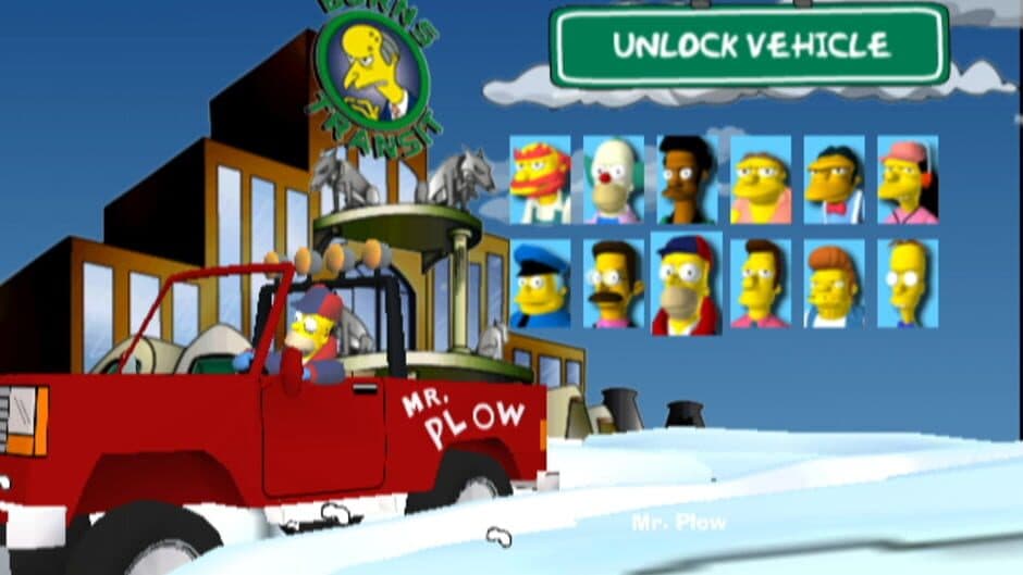 The Simpsons: Road Rage - Captura 2