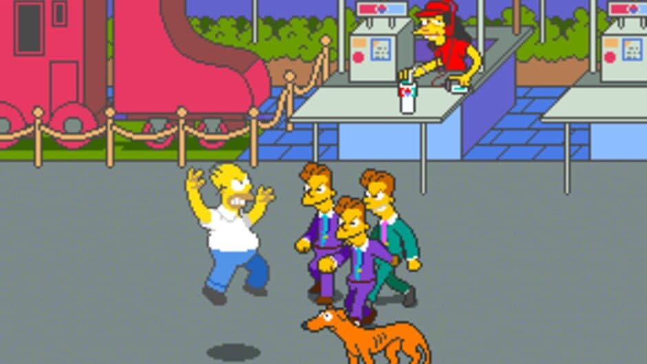 The Simpsons Arcade Game - Captura 1