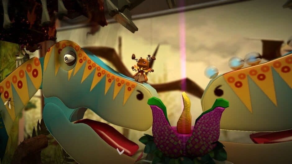 LittleBigPlanet: Sackboy's Prehistoric Moves - Captura 4