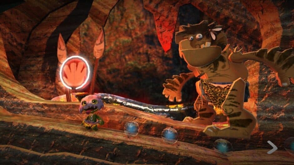 LittleBigPlanet: Sackboy's Prehistoric Moves - Captura 2