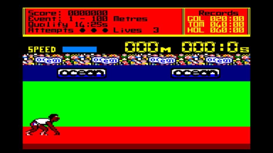 Daley Thompson's Decathlon - Captura 1