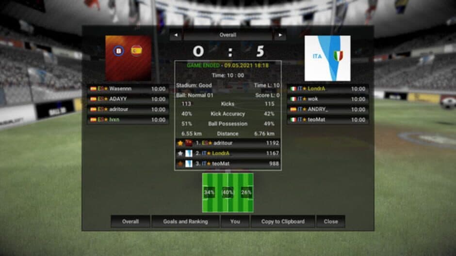 Soccer Online: Ball 3D - Captura 8