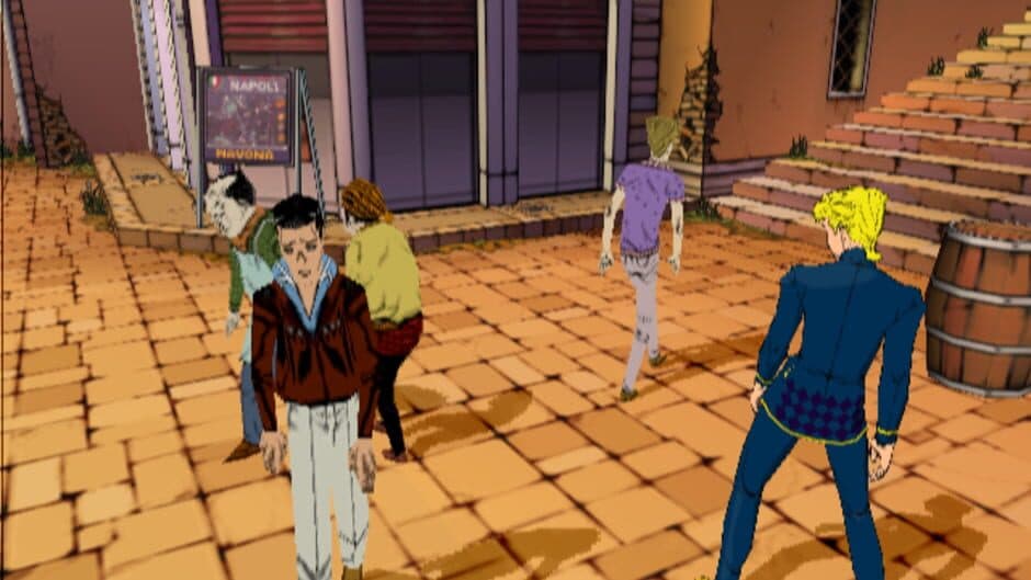 JoJo no Kimyou na Bouken: Ougon no Kaze - Captura 3