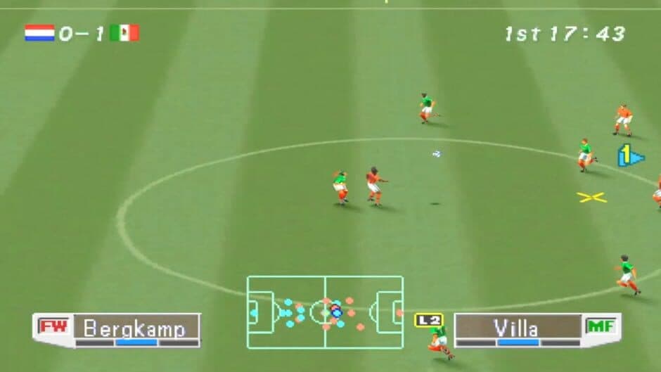 World Soccer Jikkyou Winning Eleven 3: Final Ver. - Captura 1