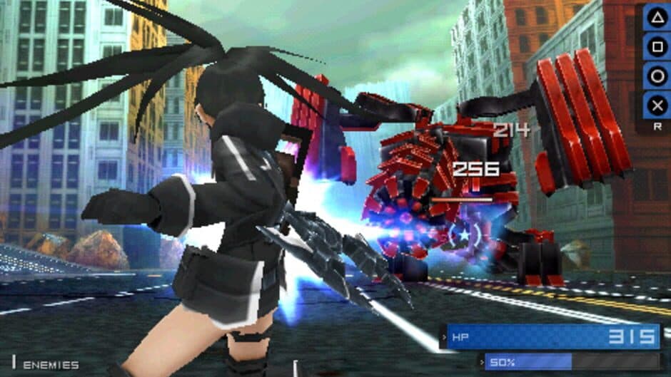 Black Rock Shooter: The Game - Captura 3