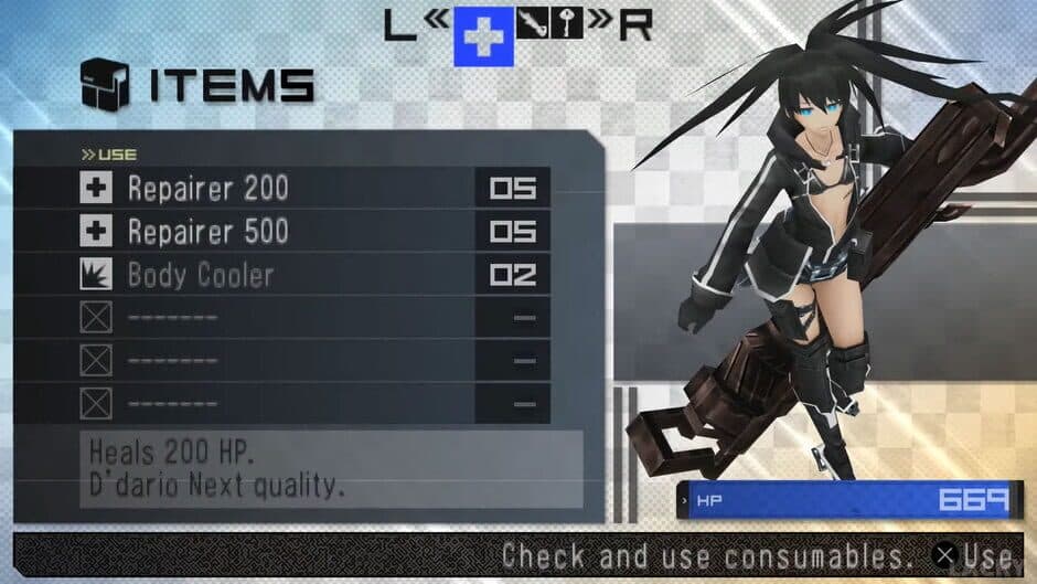 Black Rock Shooter: The Game - Captura 12
