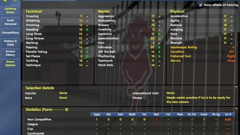 Championship Manager: Season 03/04 - Captura 3