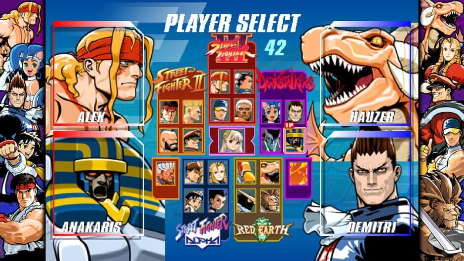 Capcom Fighting Collection 2 - Captura 8